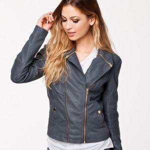 Playful Leather Vest